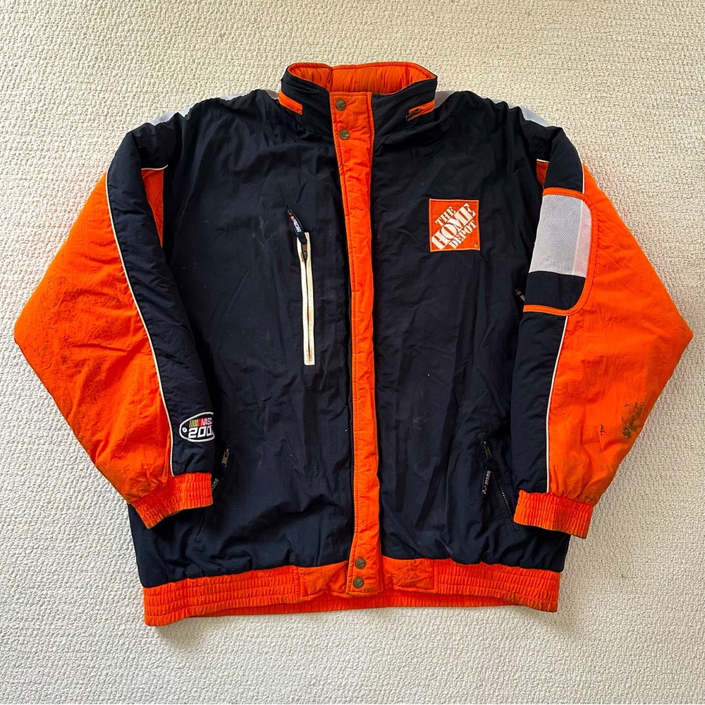 Vintage NASCAR x Home Depot Distressed Jacket